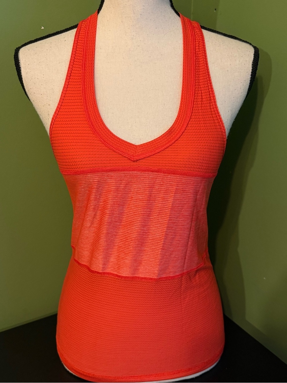 lululemon athletica Women's Bright Red Racerback Tank Top